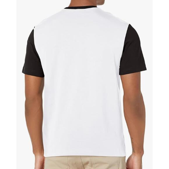 Lacoste Men's Short Sleeve Color Blocked Crew Neck T-Shirt  L - Picture 3 of 3